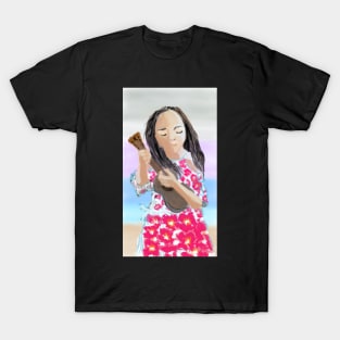 Ukulele Girl Grows up T-Shirt